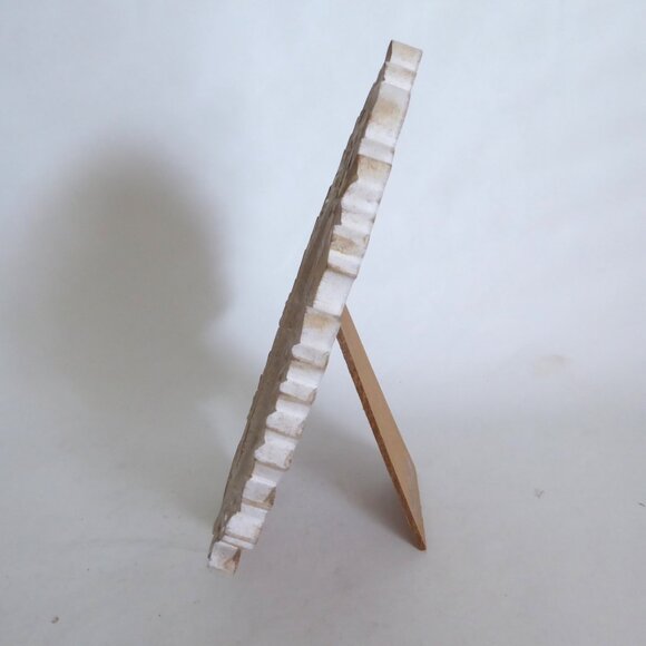 NEW 4” x 6” 5” x 7” OVAL RUSTIC CARVED ANTIQUE PICTURE FRAME SHABBY CHIC 3 QTY - Picture 6 of 16